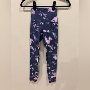 Lululemon Align HR Pant 28" - Circulate Tie Dye Mineral Blue Multi / Size 2